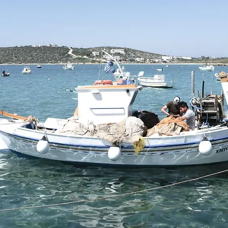 شقة Cavos Paros Rooftop Boho-chic Design & Sea Views *