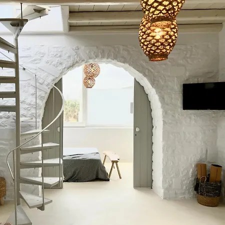 Cavos Paros Rooftop Boho-chic Design & Sea Views شقة
