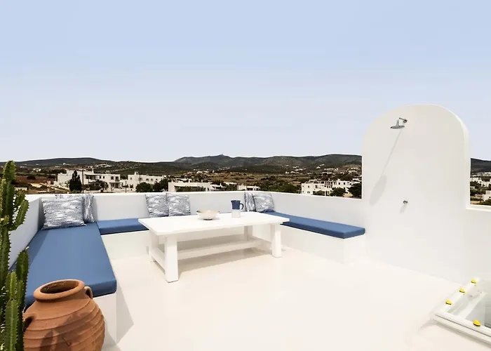 Cavos Paros Rooftop Boho-chic Design & Sea Views Alikí