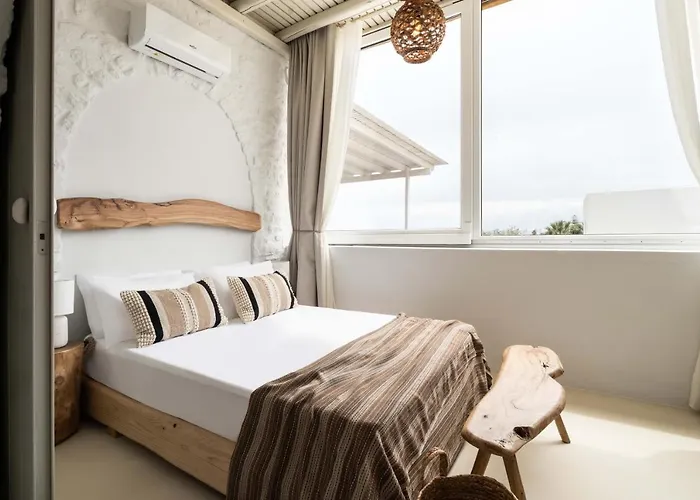 Cavos Paros Rooftop Boho-chic Design & Sea Views Διαμέρισμα Αλυκή