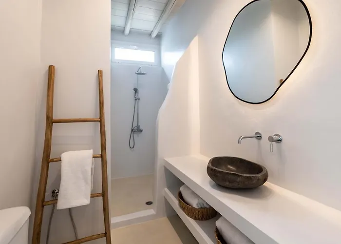 Lägenhet Cavos Paros Rooftop Boho-chic Design & Sea Views