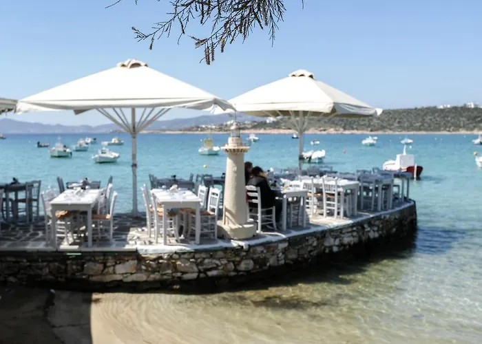 Lägenhet Cavos Paros Rooftop Boho-chic Design & Sea Views Alikí